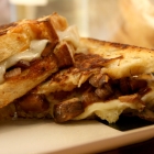 Caramelized Onion and Mushroom Grilled Cheese