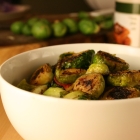 Maple Bourbon Brussels Sprouts