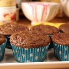 Healthy Chocolate Raspberry Muffins