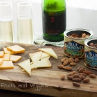 Wine and Cheese Paired Blue Diamond Almonds #Ad #Sponsored