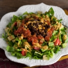 Black Bean Clean-Out-The-Fridge Taco Salad