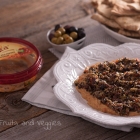 Olive Tapenade and Red Pepper Hummus Dip